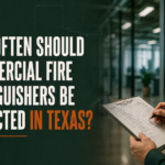 How Often Should Commercial Fire Extinguishers Be Inspected in Texas?