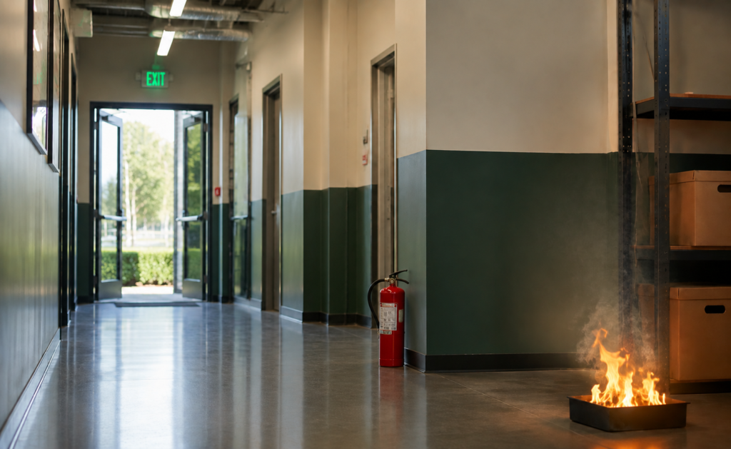 When to Use a Fire Extinguisher — and When to Evacuate Instead